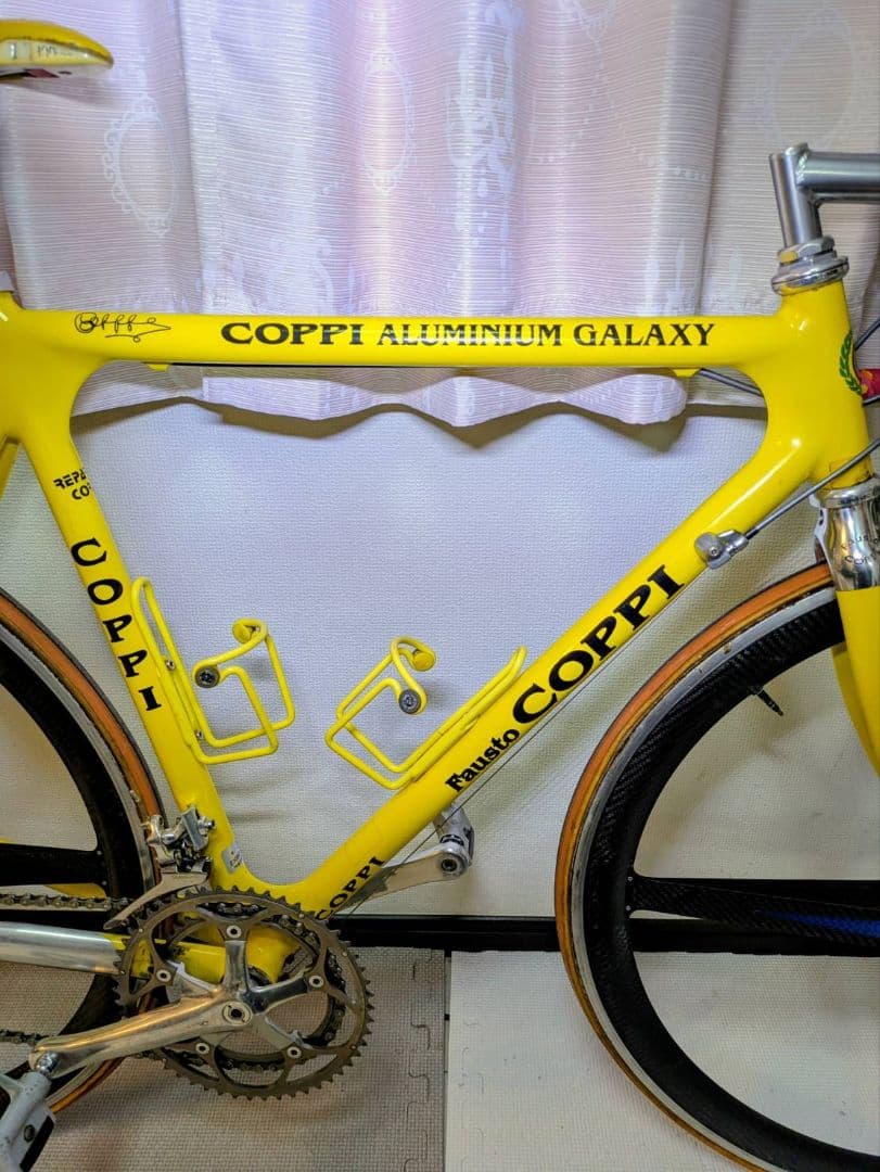 『引取希望』COPPI ALUMINIUM GALAXY イエローロードバイク