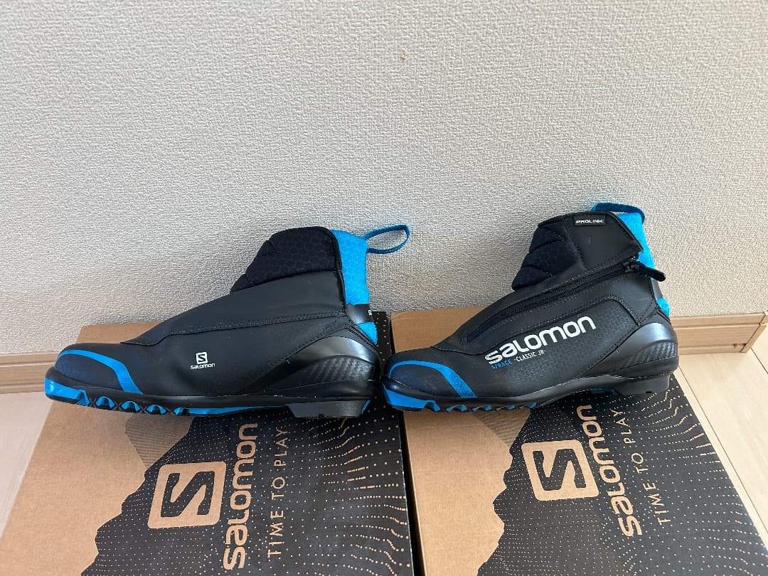 クロスカントリースキー用　ブーツ　Salomon　24cm　2足セット