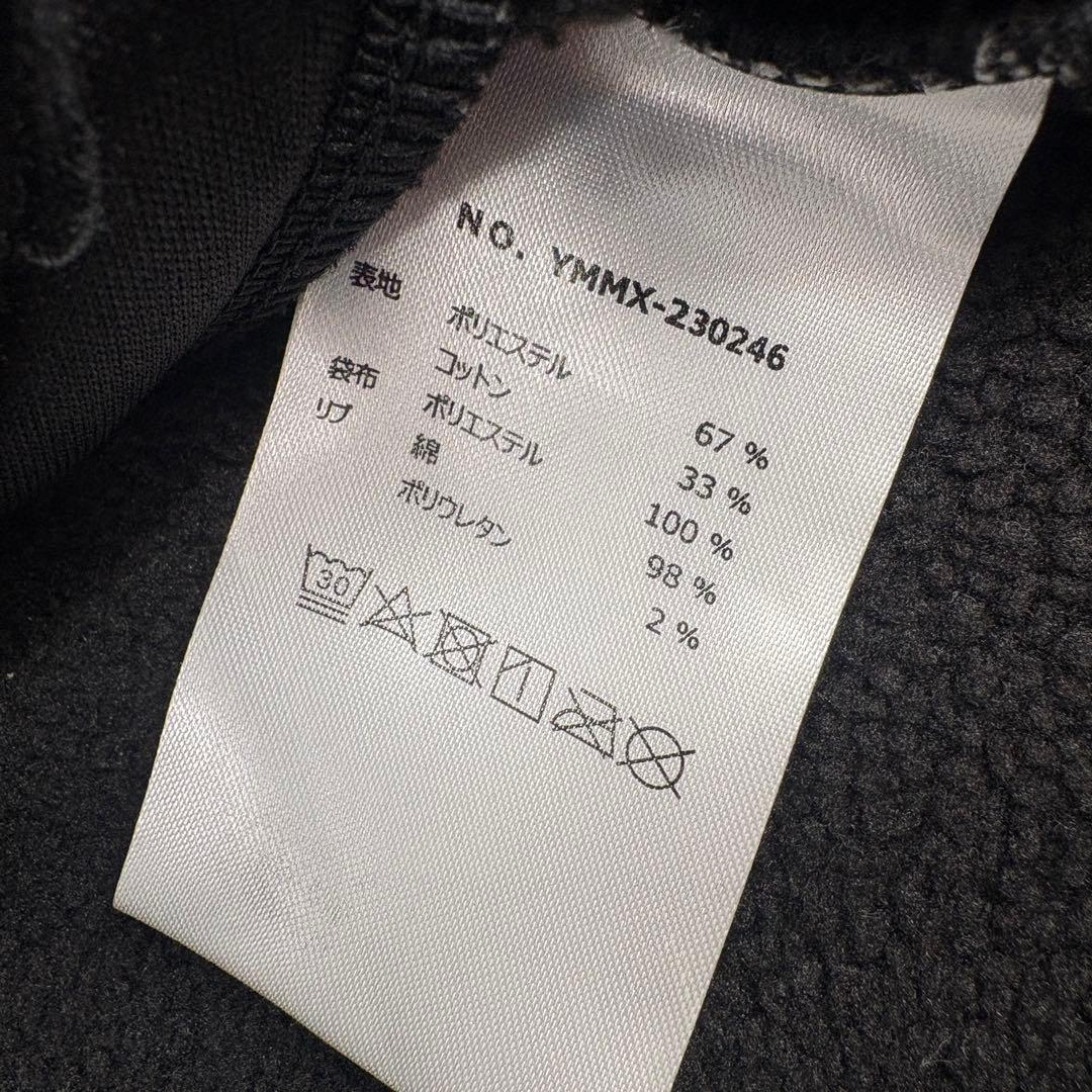 美品　muta MARINE ムータマリン パーカー 黒 ゴルフ 922