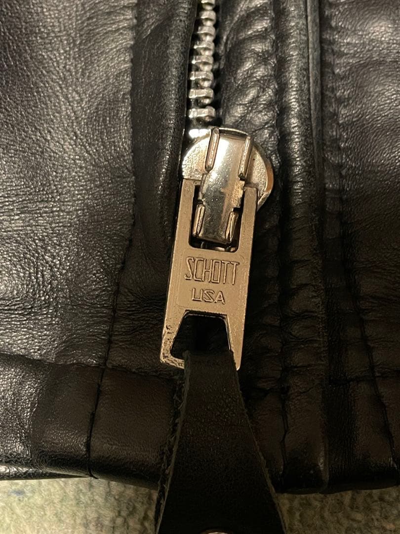 Schottシングルライダース641お値引き不可です。3/22迄の価格です。