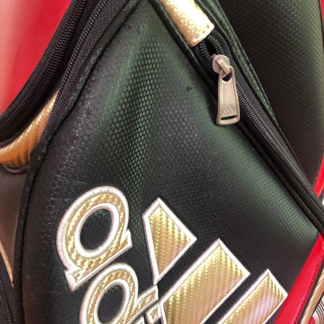 adidas アディダス キャディバック ブラック フードなし