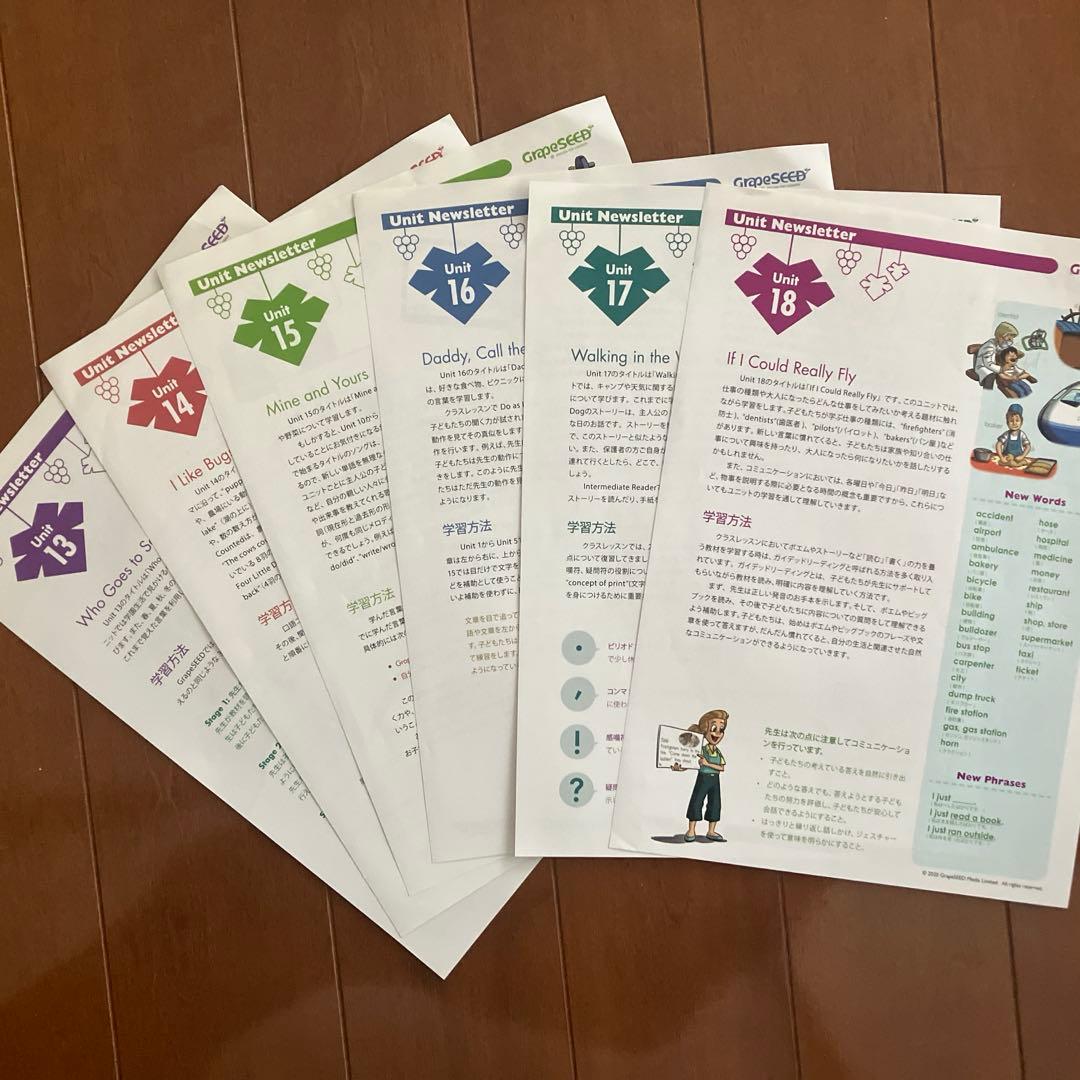 語学・辞書・学習参考書 Grapeseed Unit 13-21