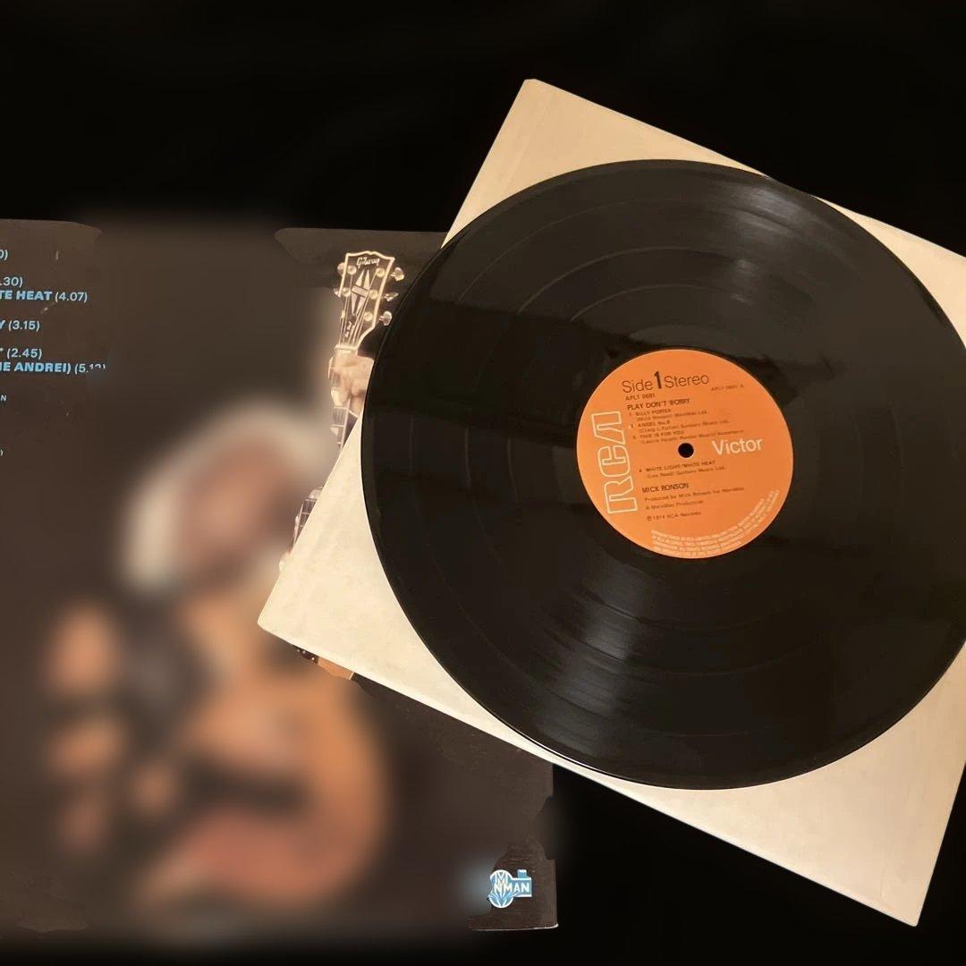 洋楽 Mick Ronson / Play Don't Worry RCA1974LP