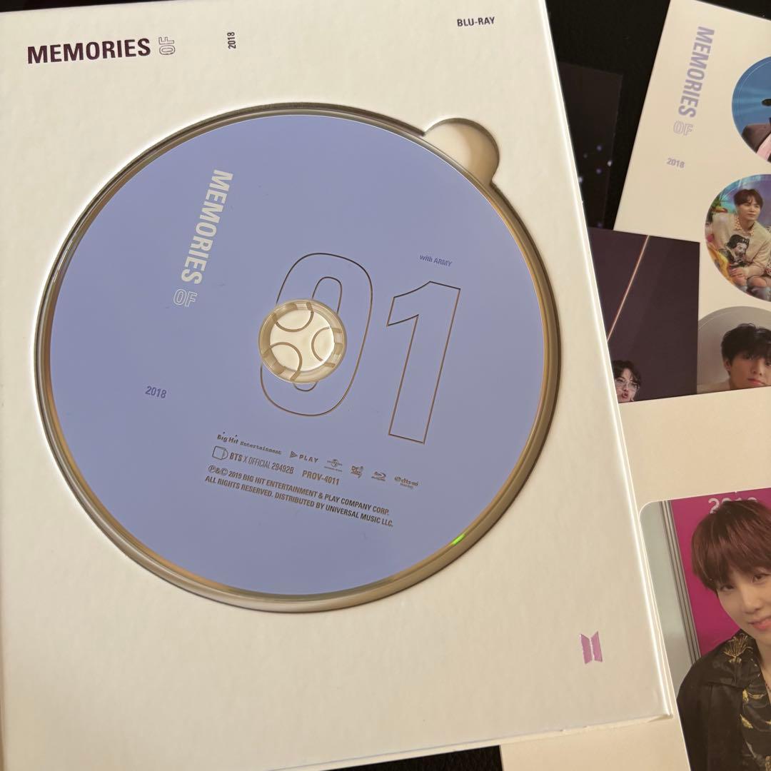 ユンギ トレカ付き BTS MEMORIES 2018 ブルーレイ 日本語字幕入