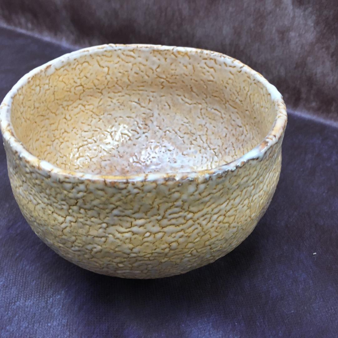 S213　萩焼　永久勝斎作　茶碗　抹茶碗 　茶道具　共箱