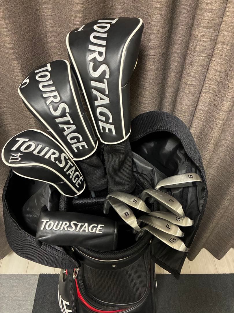 TOURSTAGE V6000 ゴルフクラブ フルセット☆初心者メンズ 11本