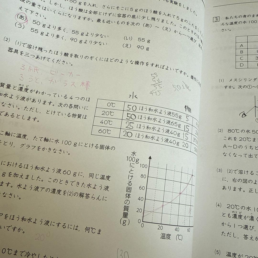 浜学園　最難関女子　日曜志望校特訓問題集 9月　10月　神女　高槻　四天王寺