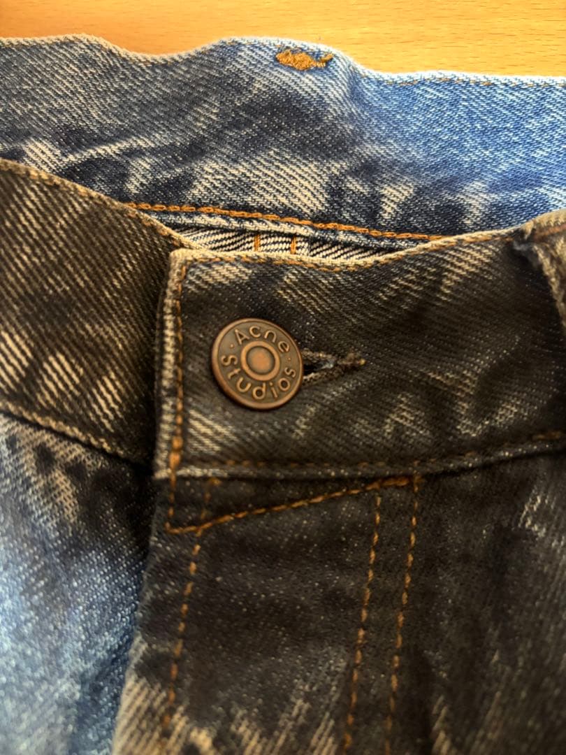 Acne Studios 2023スーパーバギージーンズダークブルー 28/30