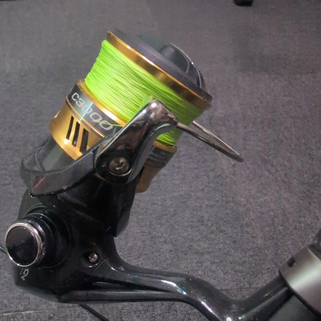 シーバスロッド サハラc3000セットFCS-962ML