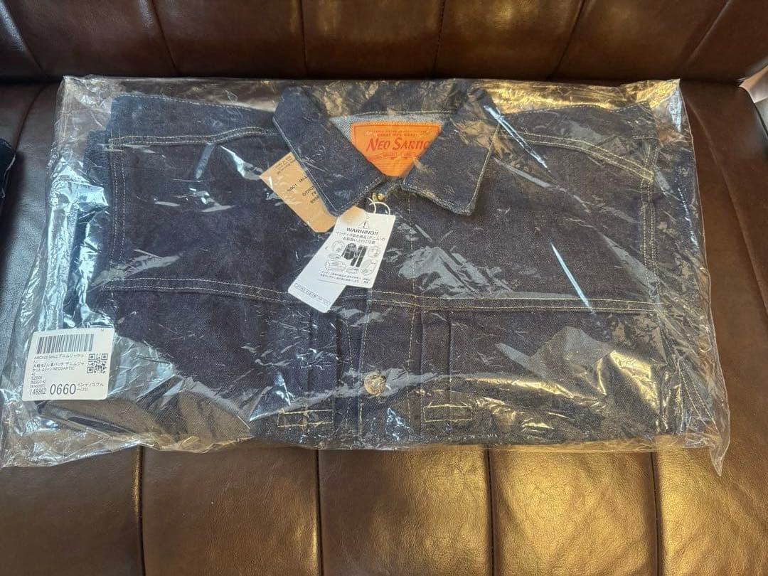 早い者勝ち❗️新品　大戦モデルTバック 46希少サイズ❗️ デニムジャケット