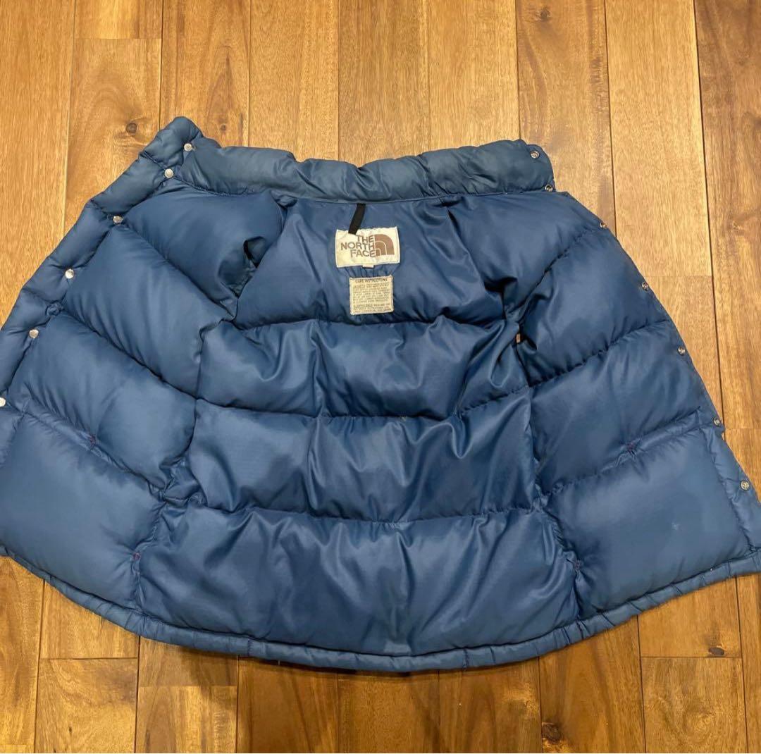 THE NORTH FACE 70s 茶タグ　ノースフェイス　ダウンベスト