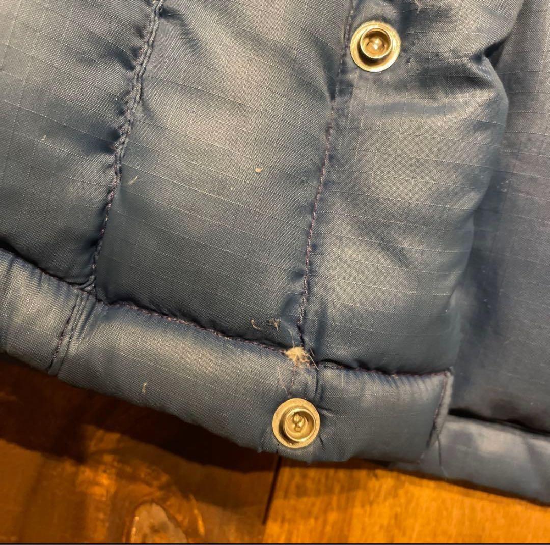 THE NORTH FACE 70s 茶タグ　ノースフェイス　ダウンベスト