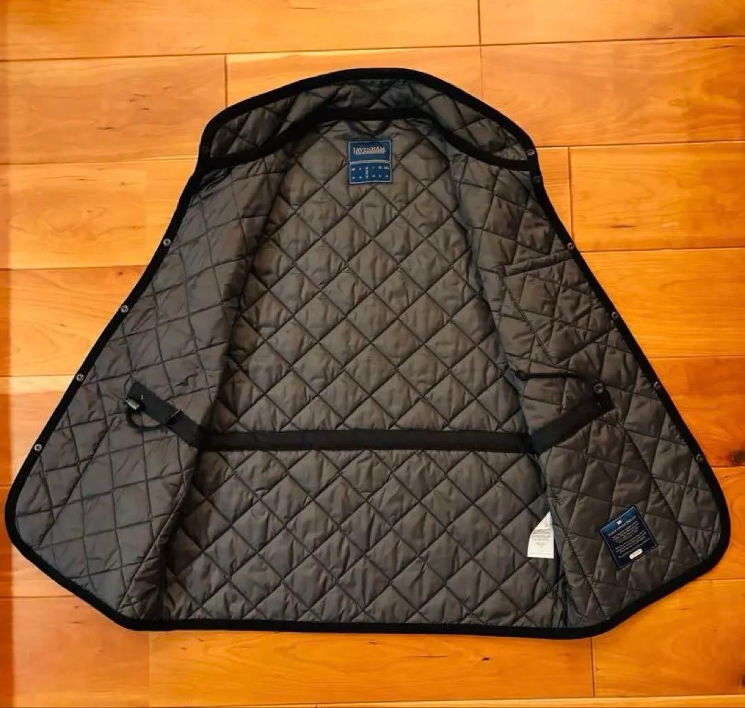 【別注】ユナイテッドアローズ LAVENHAM ミックフィールド ベスト