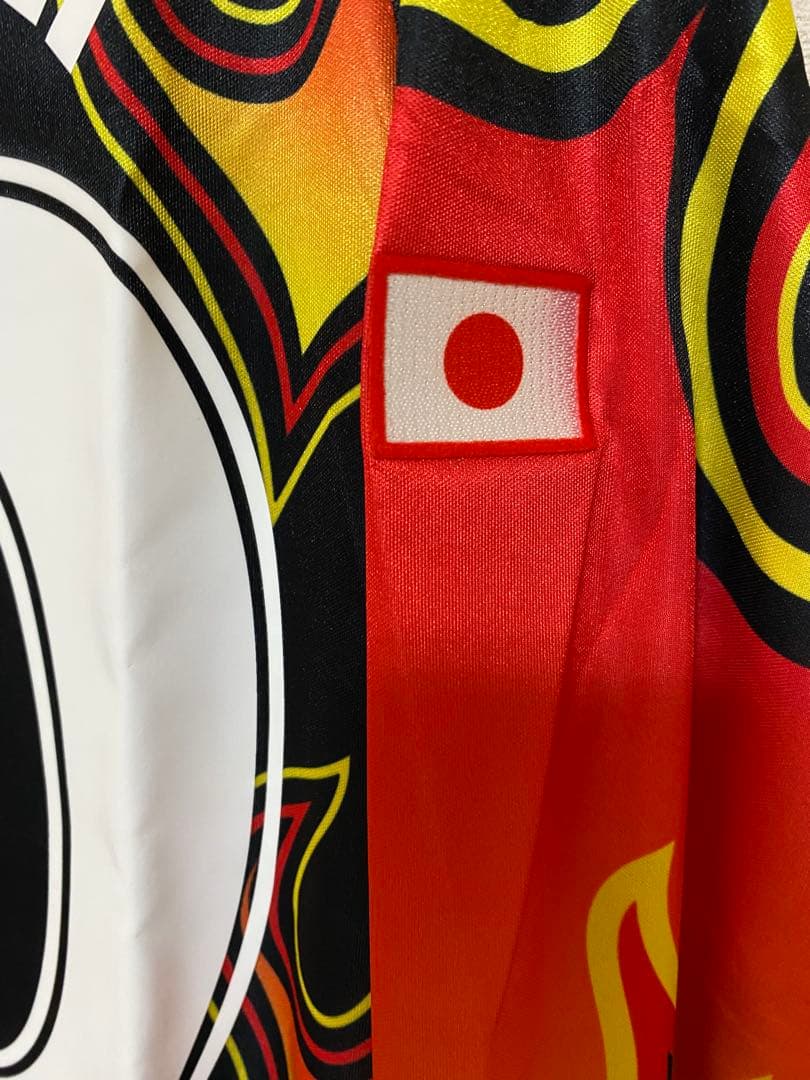 日本代表 川口能活 1998シーズンW杯GK 炎 ユニフォーム キーパー　L