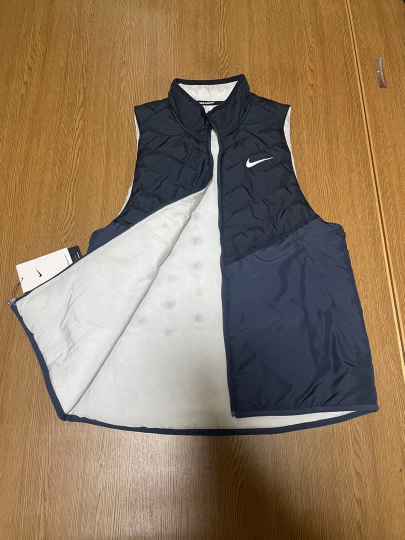 新品 ナイキ サーマフィット レペル シンセティックフィル ランニングベスト L