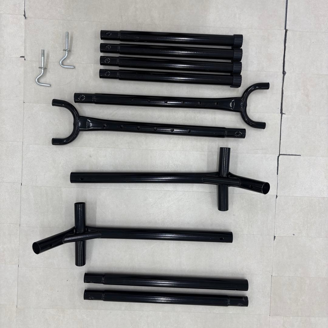 や*ま様 ハンモック ストライプ 自立式 折りたたみ 室内 屋外 キャンプ 収納