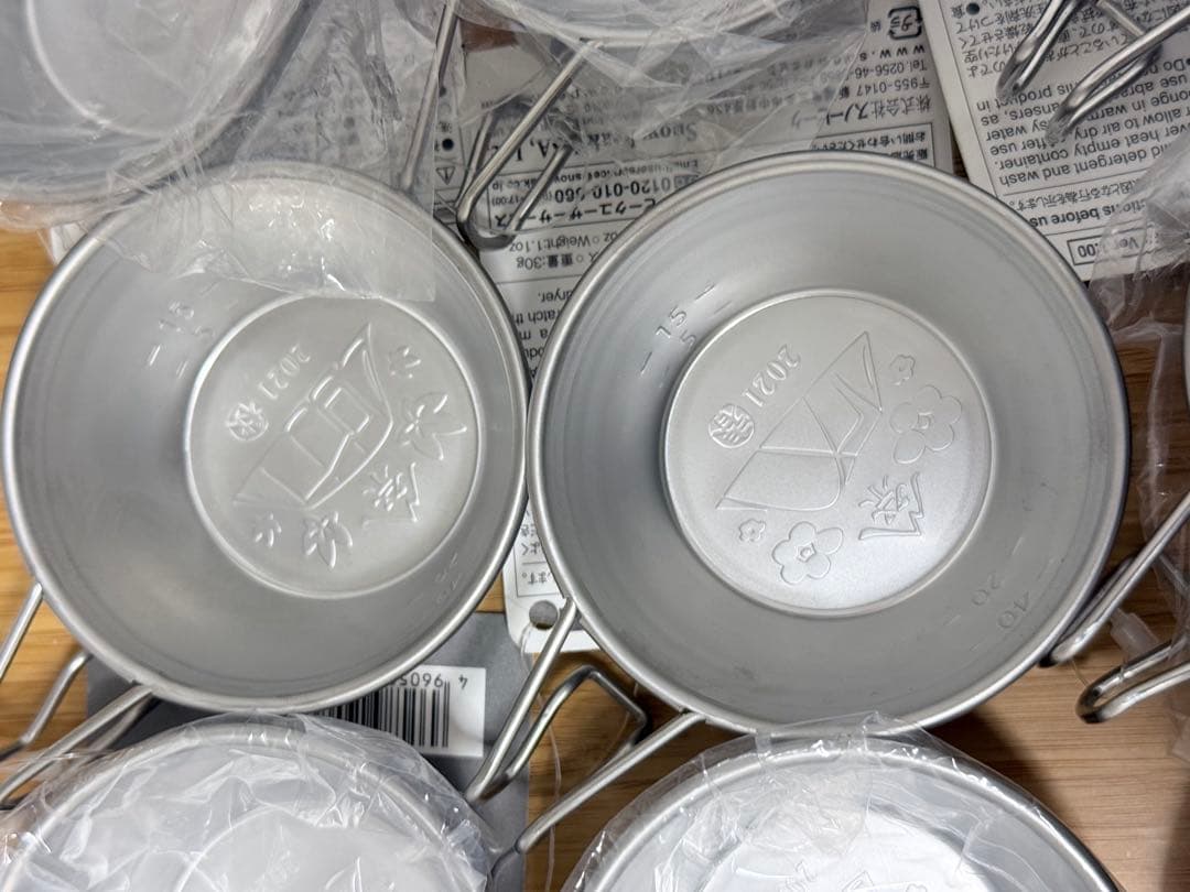 【新品・未使用】スノーピーク ミニシェラカップ 65周年・2019〜22春・秋他