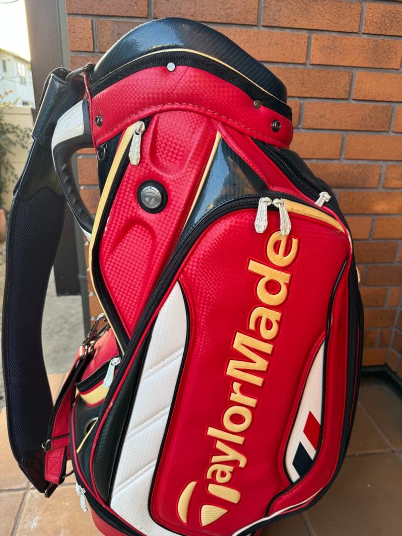 TaylorMade ゴルフバッグ レッド