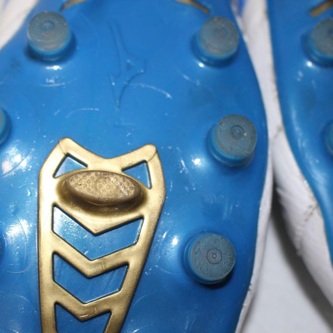 モレリアネオ4 ELITE 27.5cm ホワイト　ブルー　限定　ムゲン