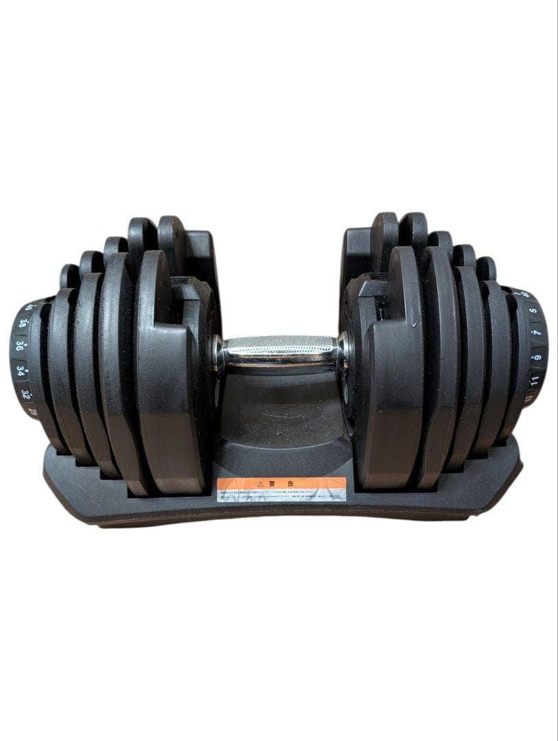 RIORES 可変式ダンベル 5〜40kg 2個同時購入②