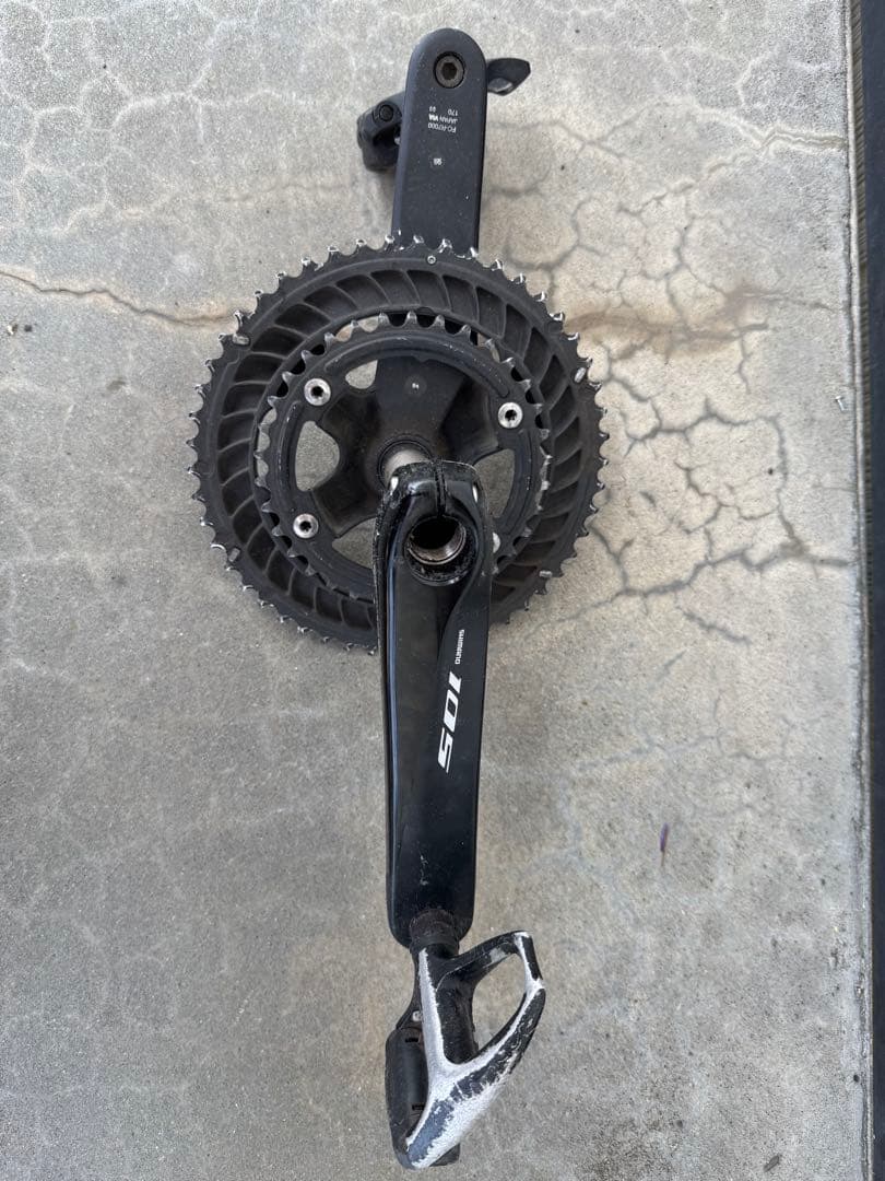 シマノ 105 FC-R7000 クランクアーム 170mm ブラック