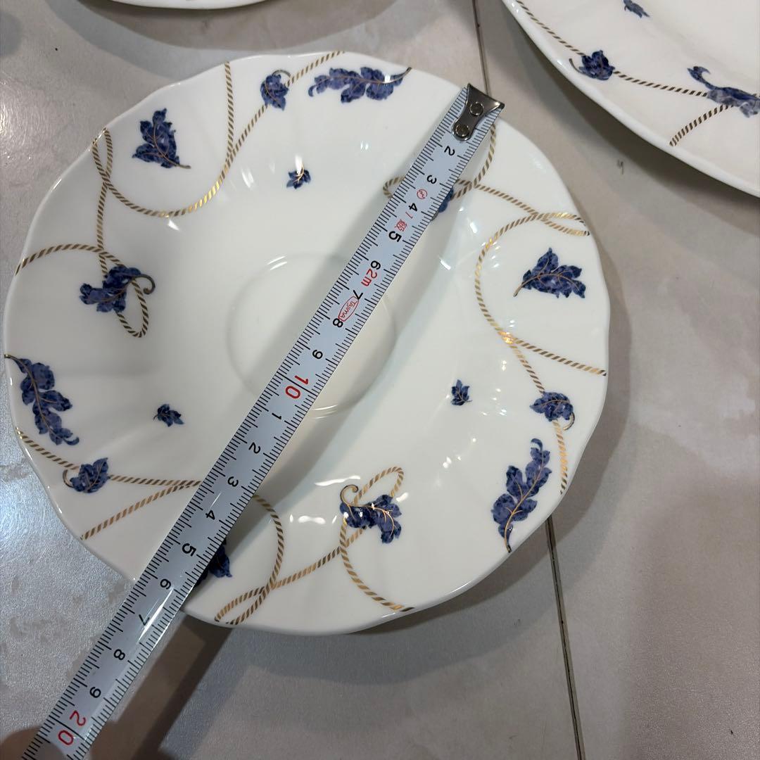 ノリタケ　のりたけ　カップ&ソーサー4客セット　大皿