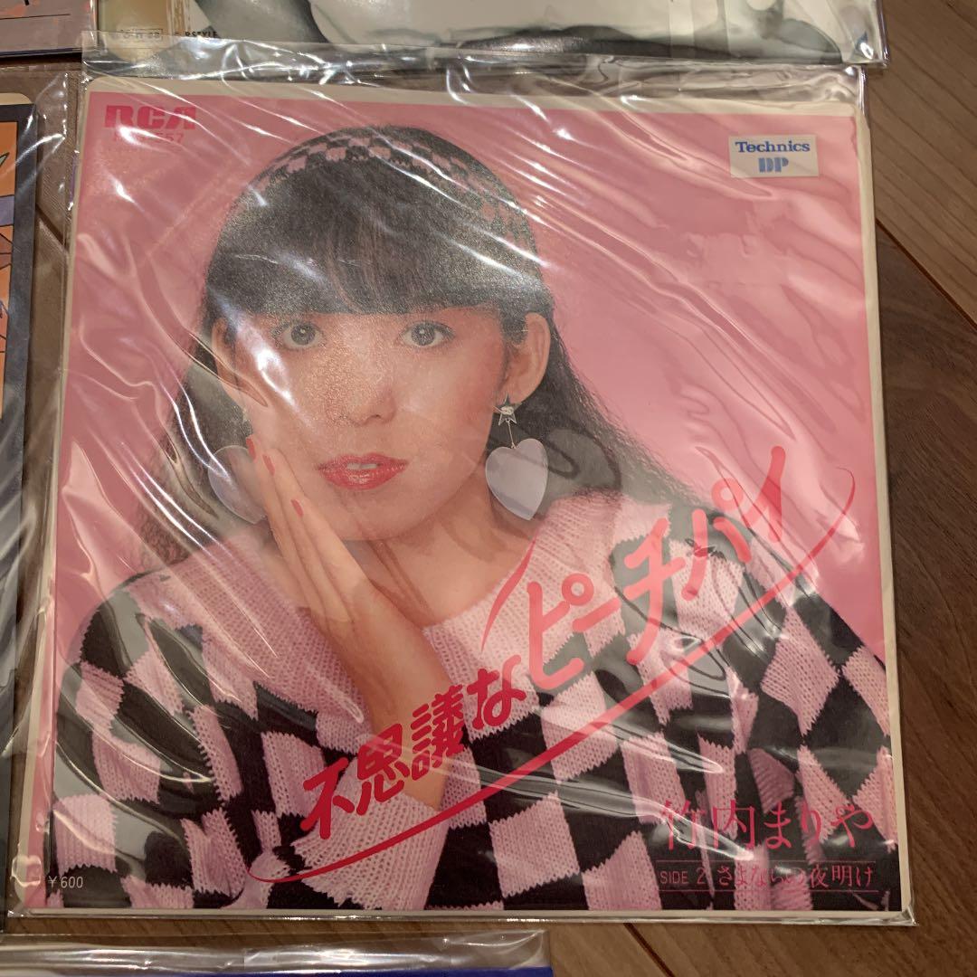 竹内まりや　シングルレコードまとめ売り