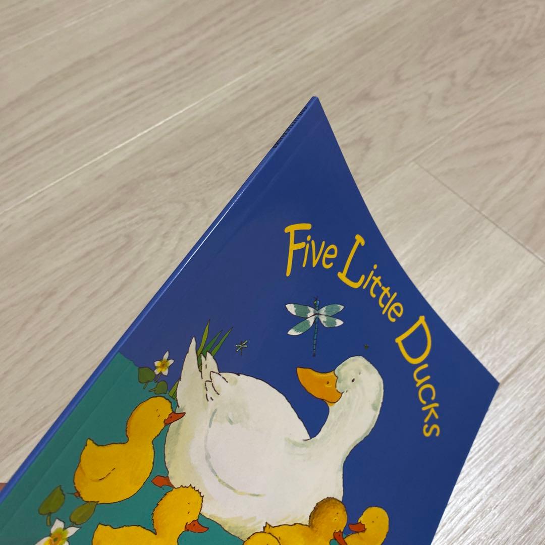 505 Five little ducks 穴開き仕掛け音声絵本