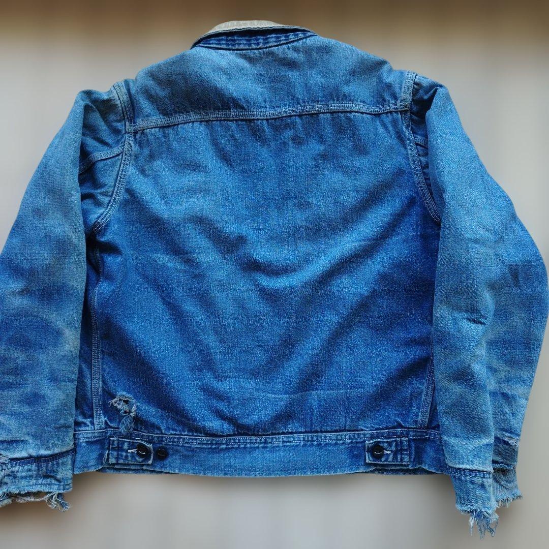 な*き様 Lee ジップアップ　デニムジャケット Mサイズ　ヴィンテージ