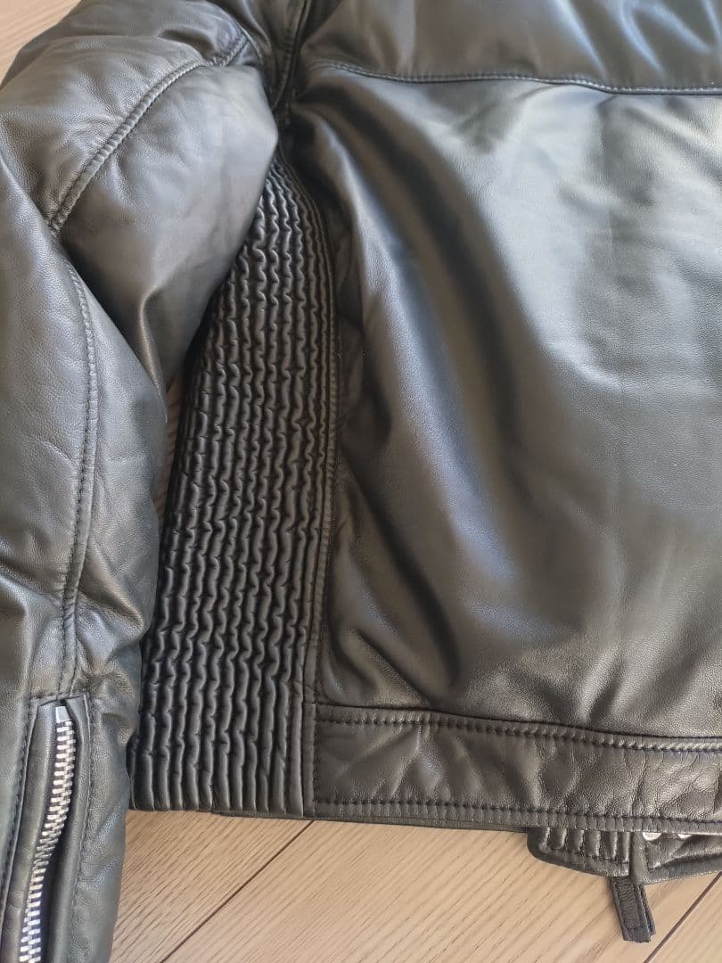 DSQUARED2　ディースクエアード　レザーダウンジャケット　46