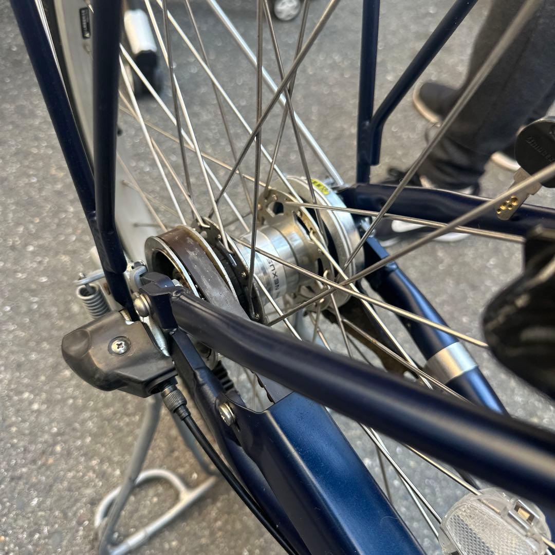 送料無料条件付BRIDGESTONE 24インチ　電動アシスト自転車中古車