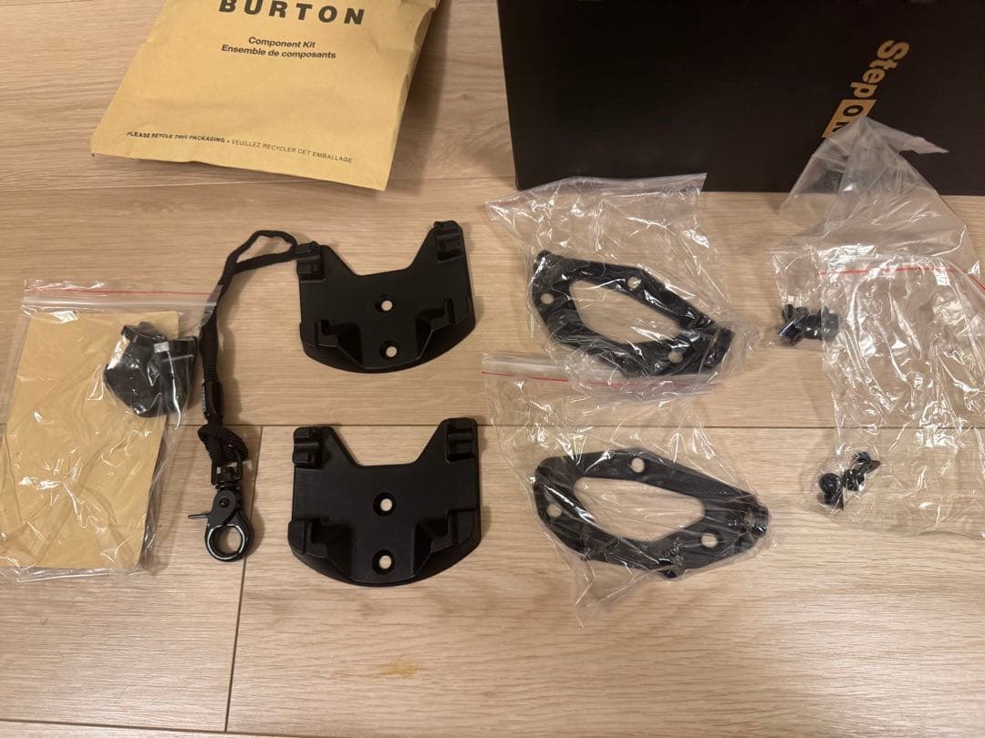 Burton Step On Split ビンディング Mサイズ ブラック