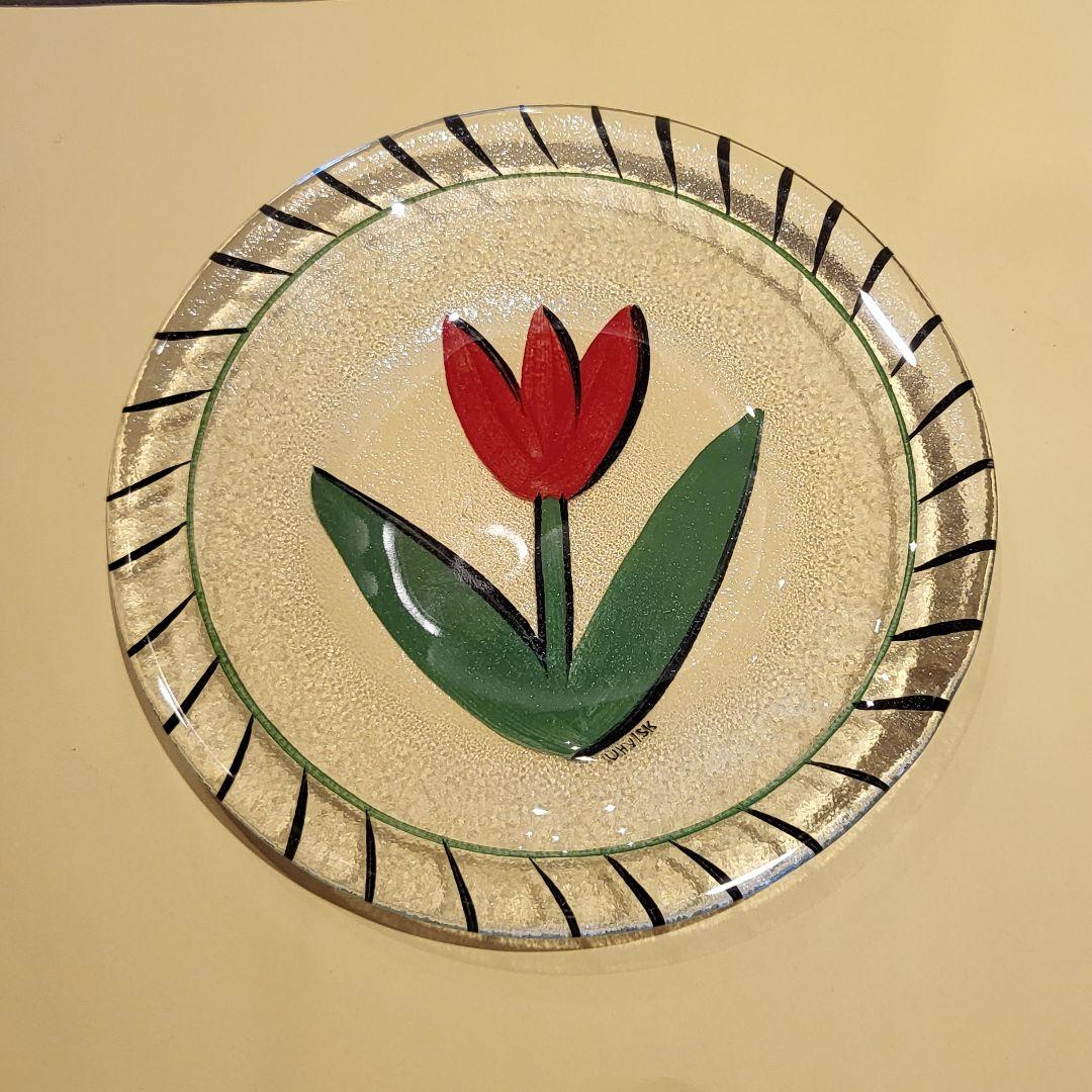 【美品】廃盤 KOSTA BODA ガラスプレート3枚セット