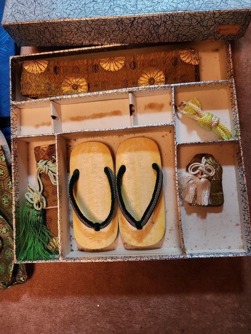 昭和レトロな五歳用七五三セット