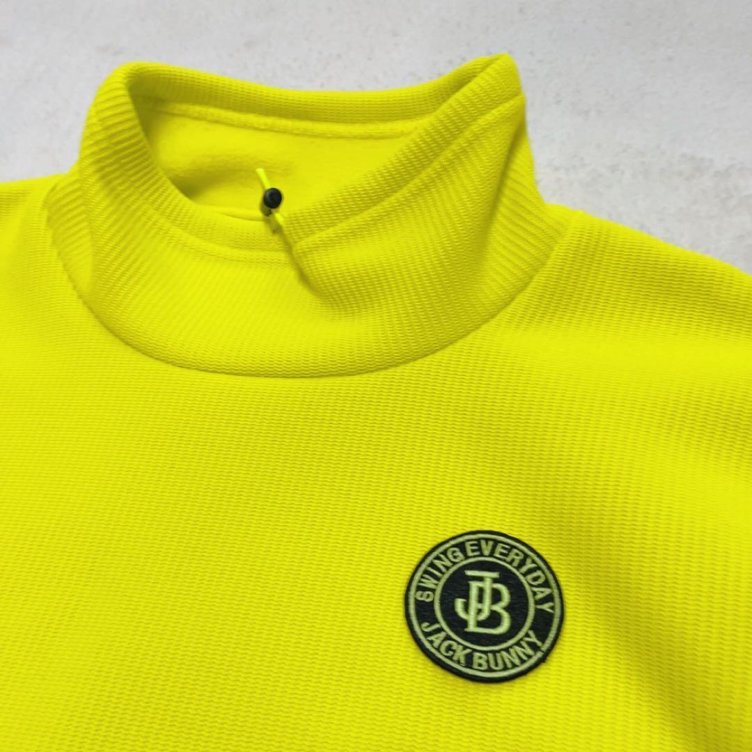 極美品　ジャックバニー　レオパード　ヒョウ　モックネック　中綿　イエロー　M