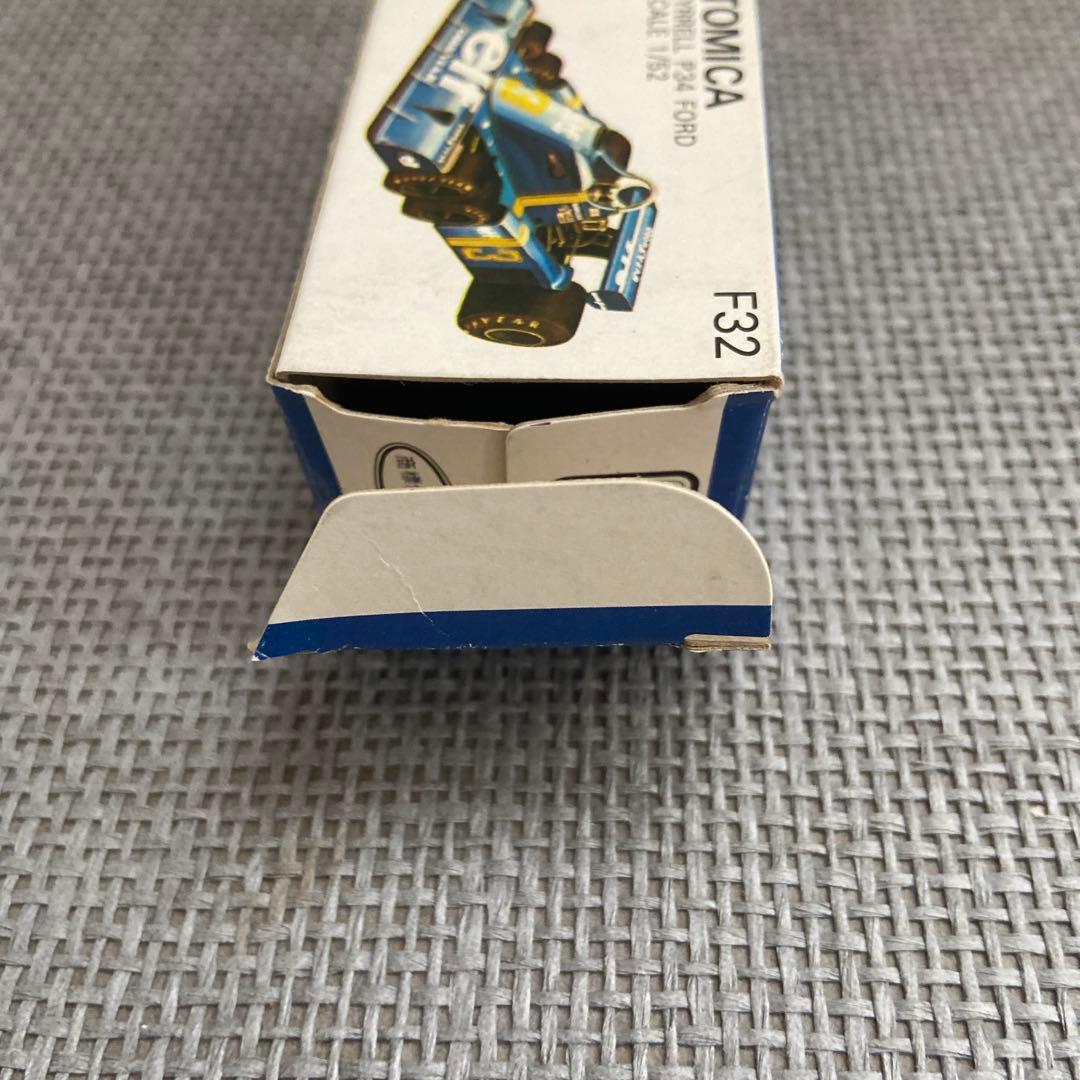 【希少・日本製】トミカ 青箱 F32 タイレル P34 フォード（デカール付）