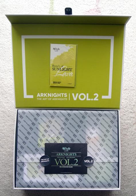 アークナイツ 中国版 公式美術設定資料集Vol.2