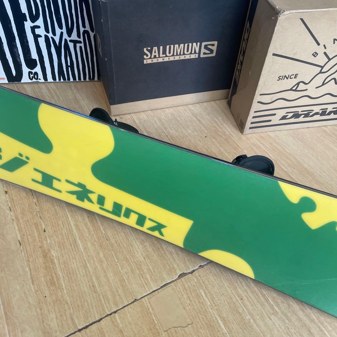 ジェネリクス×ZUMA　キッズスノーボードセット　未使用バイン付4点セット