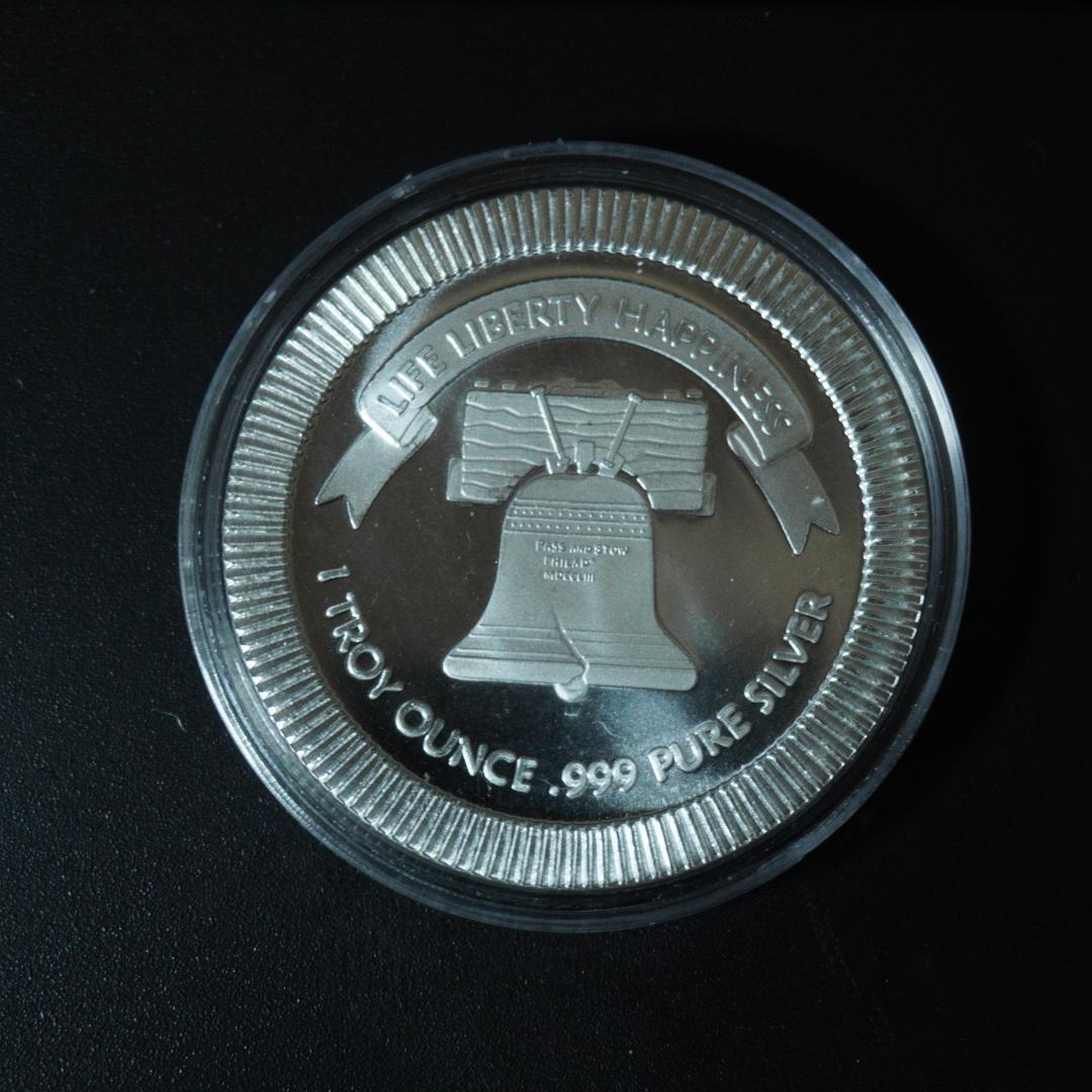 1オンス SilverTowne リバティベル 銀貨 シルバー (メビウス様)