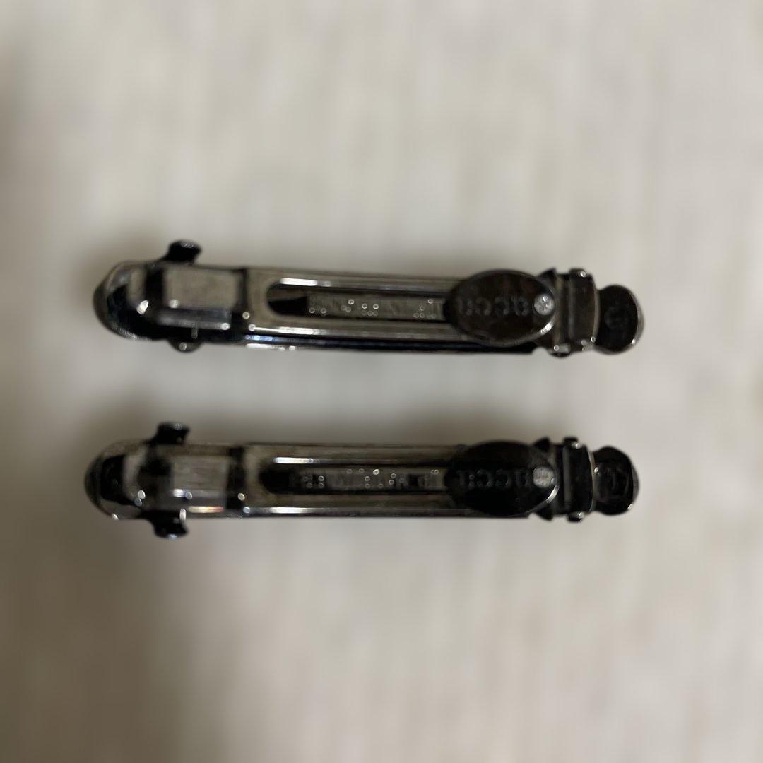 acca ブラッククリスタルヘアピン2個セット