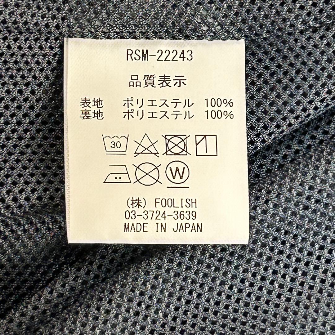 ラフアンドスウェル　HEXAGON ZIP HOODIE ナイロンJKT　透湿