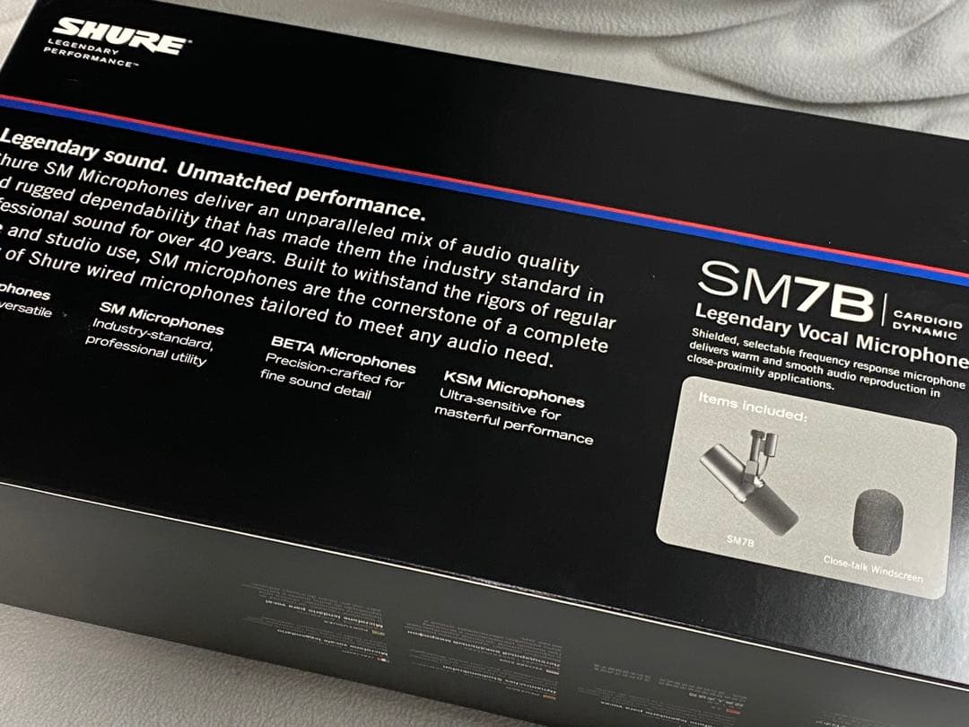 【美品】SHURE SM7B + sE Electronics DM2 TNT
