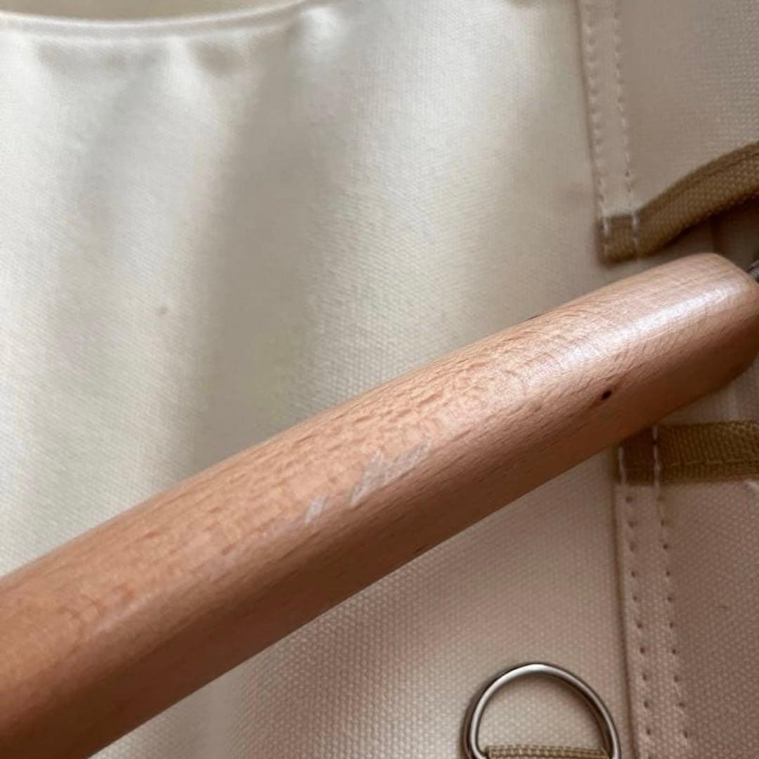 ハイランダー アイボリー キャンバス 折りたたみアウトドアチェア