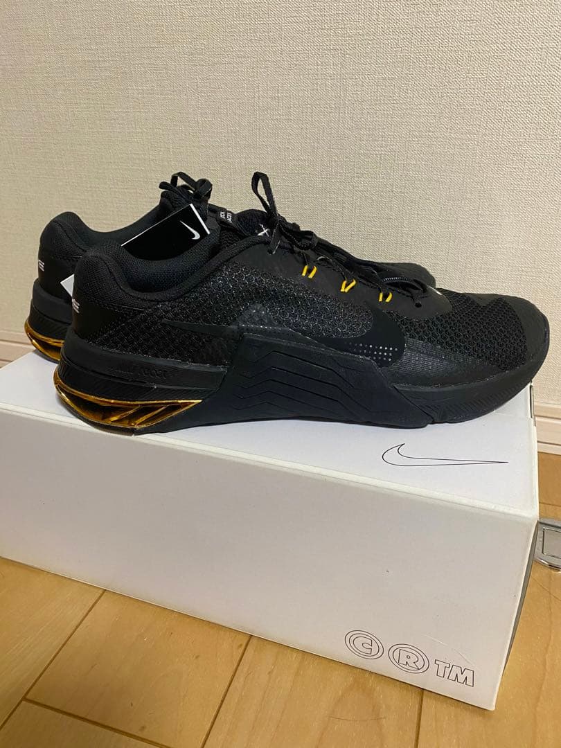 新品未使用　NIKE BY YOU カスタマイズ　BLACKGOLD 26cm
