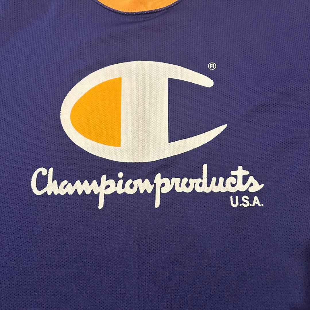 90s champion チャンピオン ゲーム シャツ メッシュ t シャツ