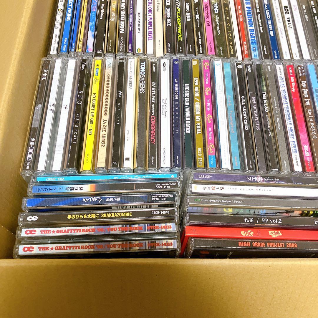 HIPHOP 日本語ラップ　CD 130枚セット　再生確認済み