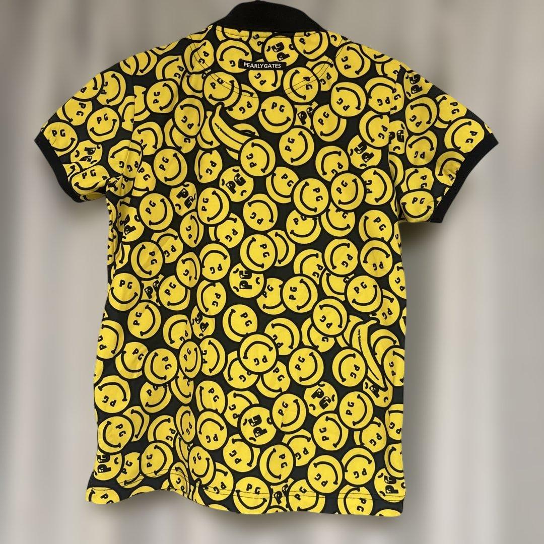 バナナ柄ポロシャツ