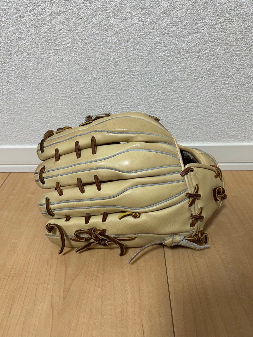 GOLD STAGE 軟式グローブ 大人外野用クリーム色