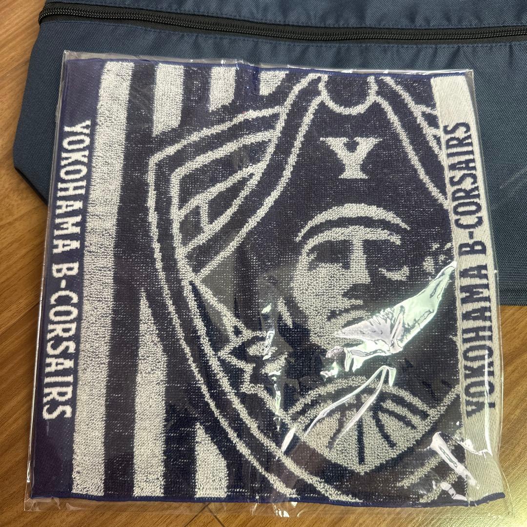 ビーコルセアーズ 横浜 バスケ 非売品 トートバッグ ミニタオル 新品