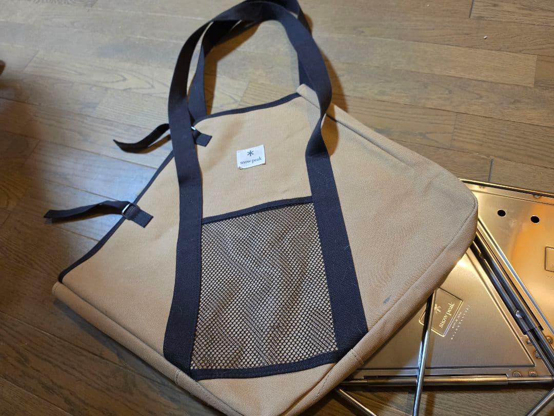 未使用　スノーピーク　焚き火台M　スターターセット　グリルブリッジつき